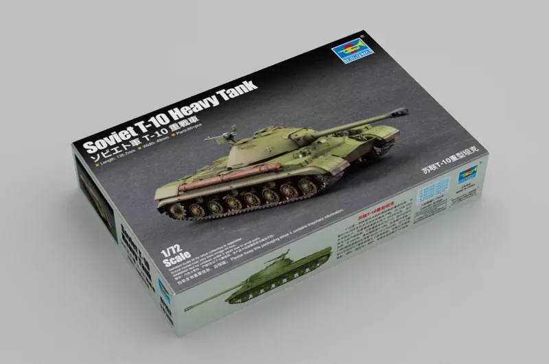 Trumpeter Scale Models 7152 1/72 Soviet T-10 Heavy Tank Model Kit