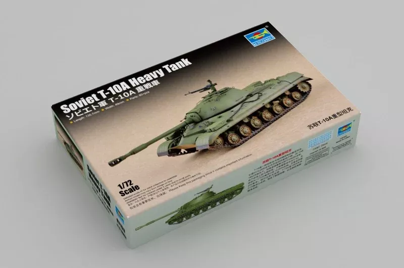 Trumpeter Scale Models 7153 1/72 Soviet T10A Heavy Tank Model Kit