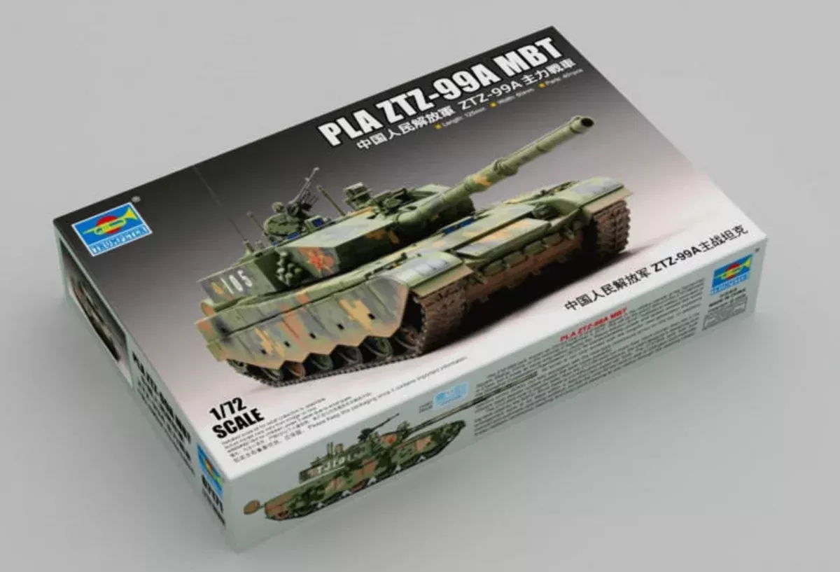 Trumpeter Scale Models 7171 1/72 PLA Chinese ZTZ99A MBT Model Kit