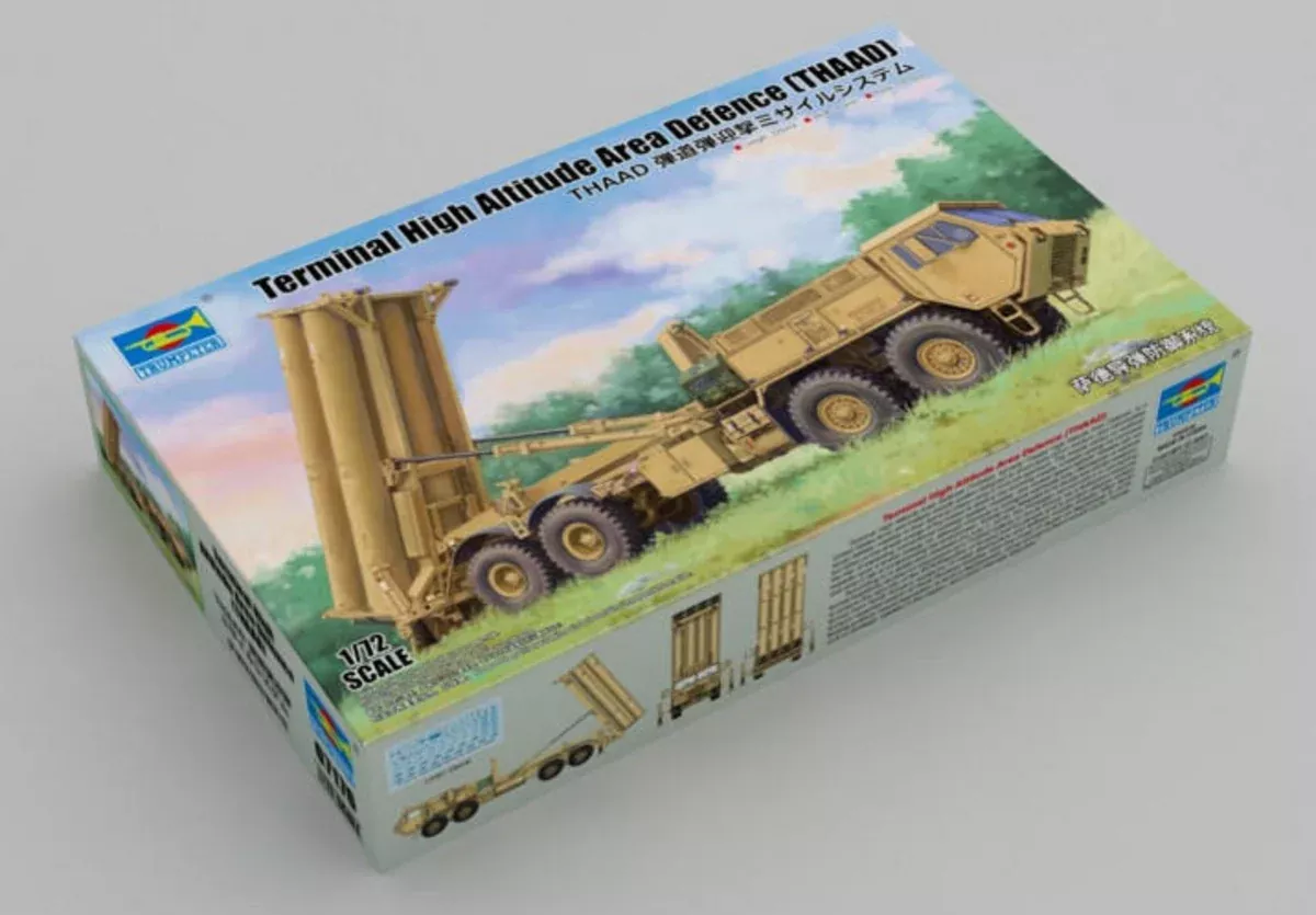 Trumpeter Scale Models 7176 1/72 Terminal High Altitude Area Defense (THAAD) Model Kit