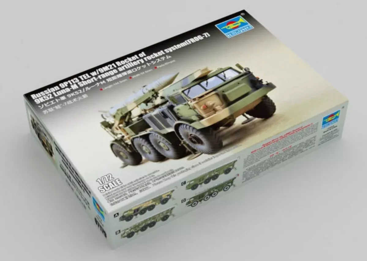 Trumpeter Scale Models 7179 1/72 Russian 9P113 TEL Launcher with 9M21 Model Kit