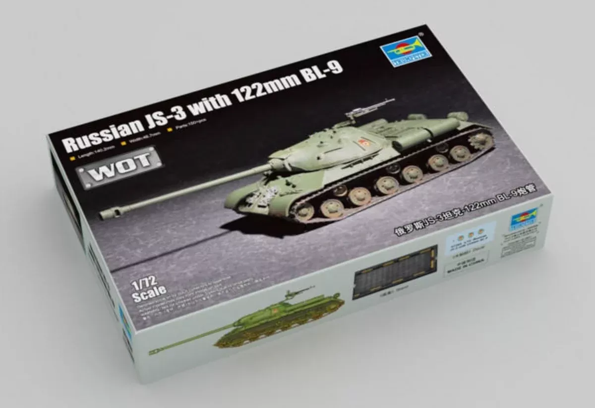 Trumpeter Scale Models 7227 1/72 Russian JS-3 Tank Model Kit