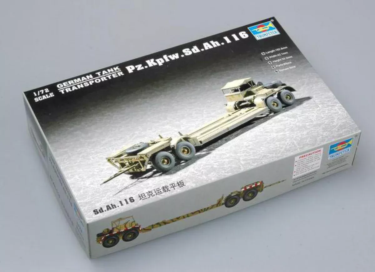 Trumpeter Scale Models 7249 1/72 German Sd.Ah.116 Trailer Model Kit