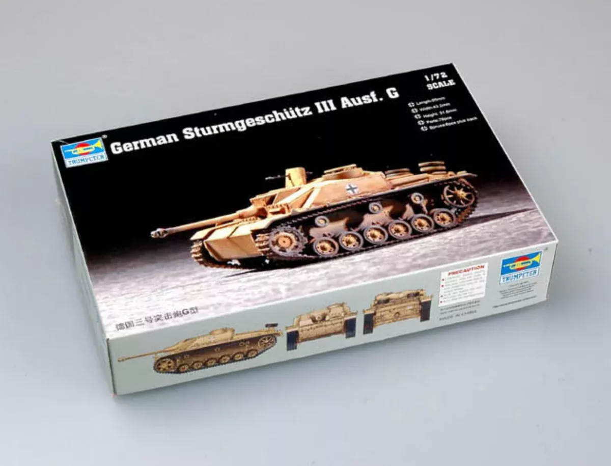 Trumpeter Scale Models 7260 1/72 German Sturmgeschut Z III Model Kit
