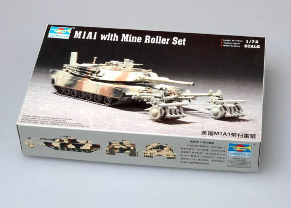 Trumpeter Scale Models 7278 1/72 M1A1 Abrams Tank Model Kit
