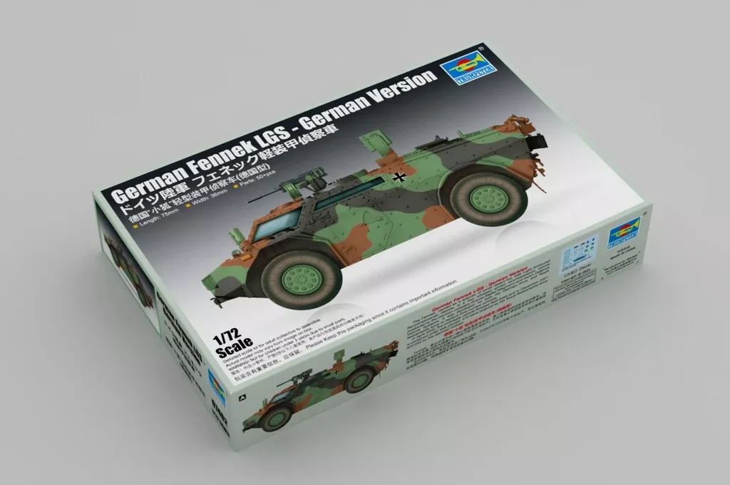Trumpeter Scale Models 7402 1/72 German Fennek LGS Model Kit