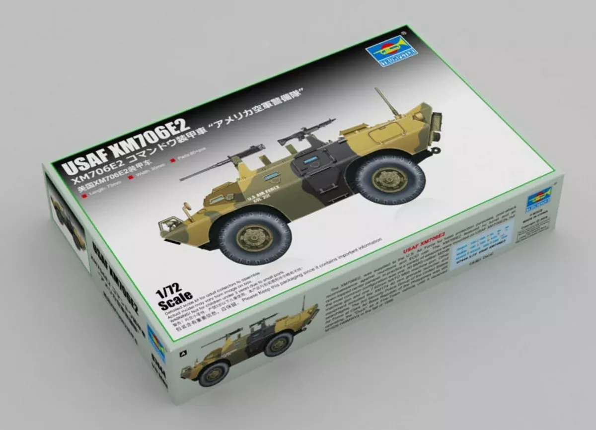 Trumpeter Scale Models 7444 1/72 USAF XM706E2 Armored Car Model Kit