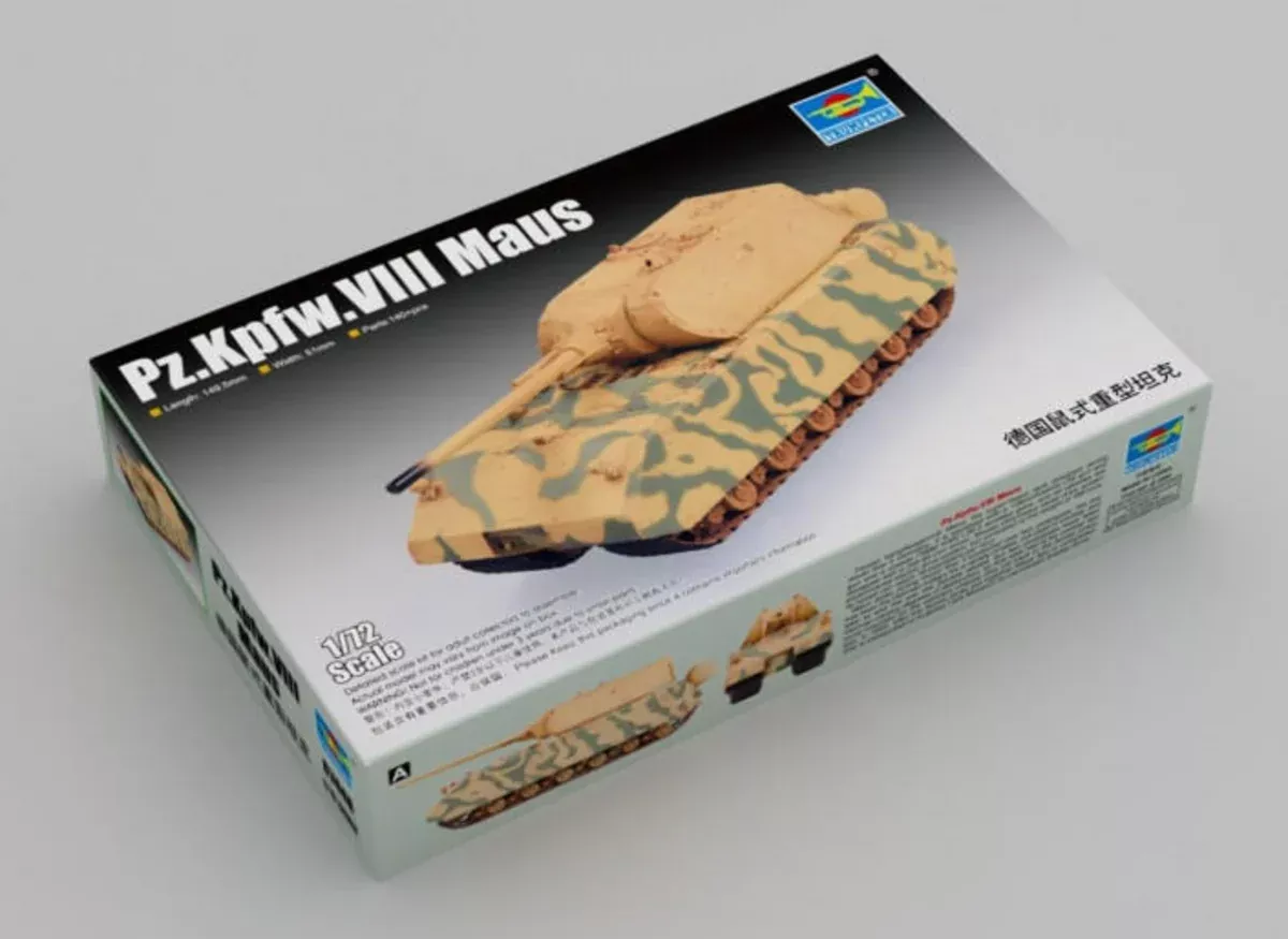 Trumpeter Scale Models 7446 1/72 PzKpfw VIII Maus Tank Model Kit