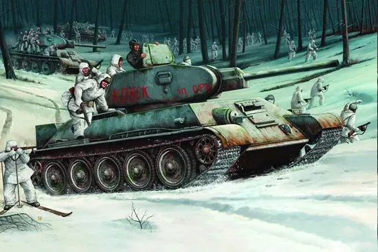 Trumpeter Scale Models 905 1/16 T34/85 Model 1942 Tank Model Kit