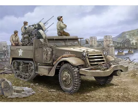 Trumpeter Scale Models 911 1/16 M16 Halftrack Multiple-Gun Motor Carriage Model Kit