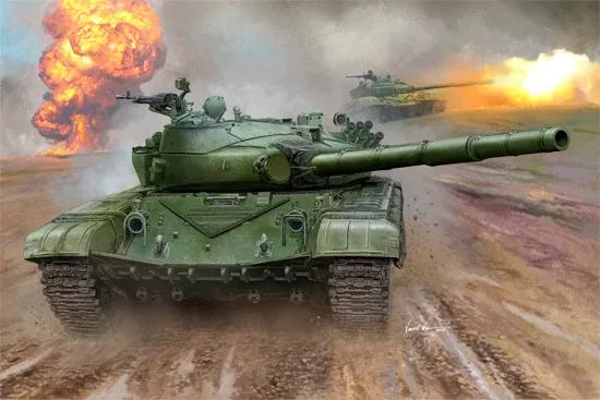 Trumpeter Scale Models 924 1/16 Russian T-72B Mod 1985 Tank Model Kit
