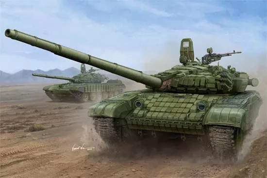 Trumpeter Scale Models 925 1/16 Russian T72B/B1 1986 Tank Model Kit
