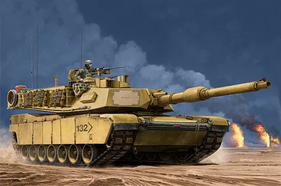 Trumpeter Scale Models 927 1/16 US M1A2 SEP Main Battle Tank Model Kit