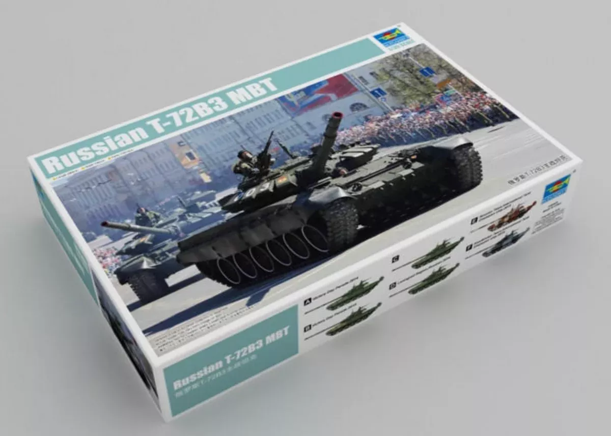 Trumpeter Scale Models 9508 1/35 Russian T72B3 Tank Model Kit