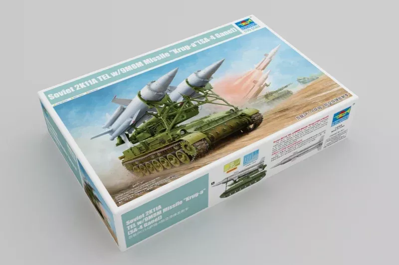 Trumpeter Scale Models 9523 1/35 Soviet 2K11A TEL with 9M8M Missile Krug-a Model Kit