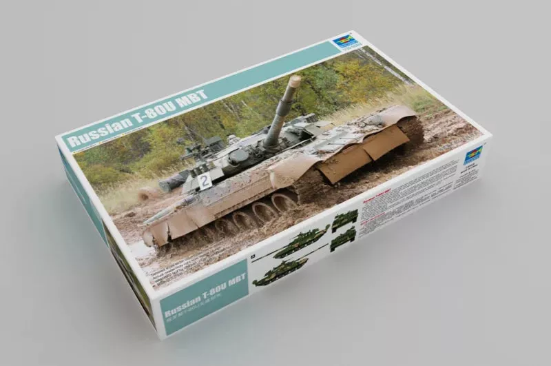 Trumpeter Scale Models 9525 1/35 Russian T-80U MBT Model Tank Kit