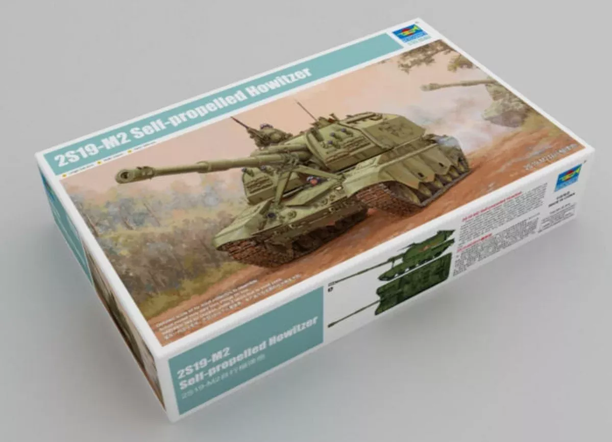 Trumpeter Scale Models 9534 1/35 Russian 2S19M2 Howitzer Model Kit