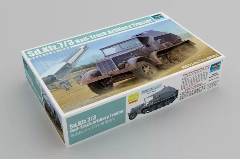 Trumpeter Scale Models 9537 1/35 Sdkfz 7/3 Half Trak Artillery Tractor Model Kit