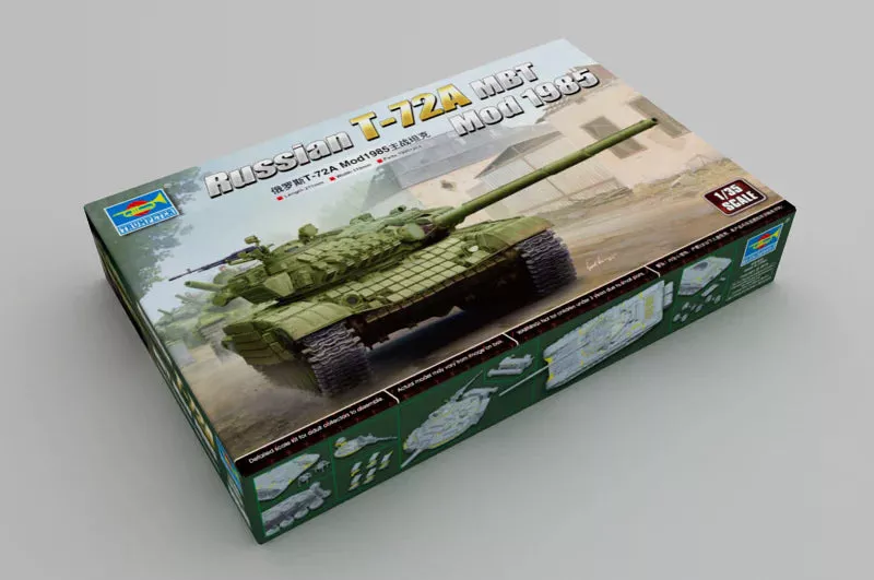 Trumpeter Scale Models 9548 1/35 Russian T-72A Mod 1985 Tank Model Kit