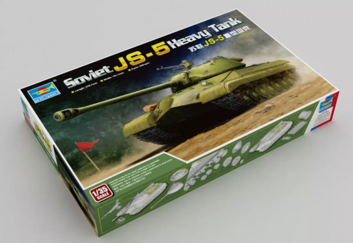 Trumpeter Scale Models 9566 1/35 Soviet JS-5 Heavy Tank Model Kit