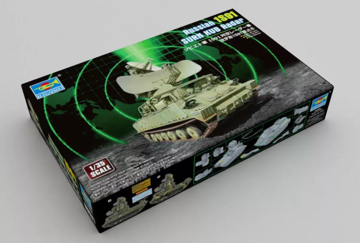 Trumpeter Scale Models 9571 1/35 Russian 1S91 Surn Kub Radar Model Kit