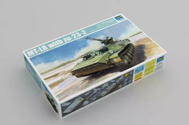 Trumpeter Scale Models 9618 1/35 Soviet MTLB with ZU23-2 Model Kit