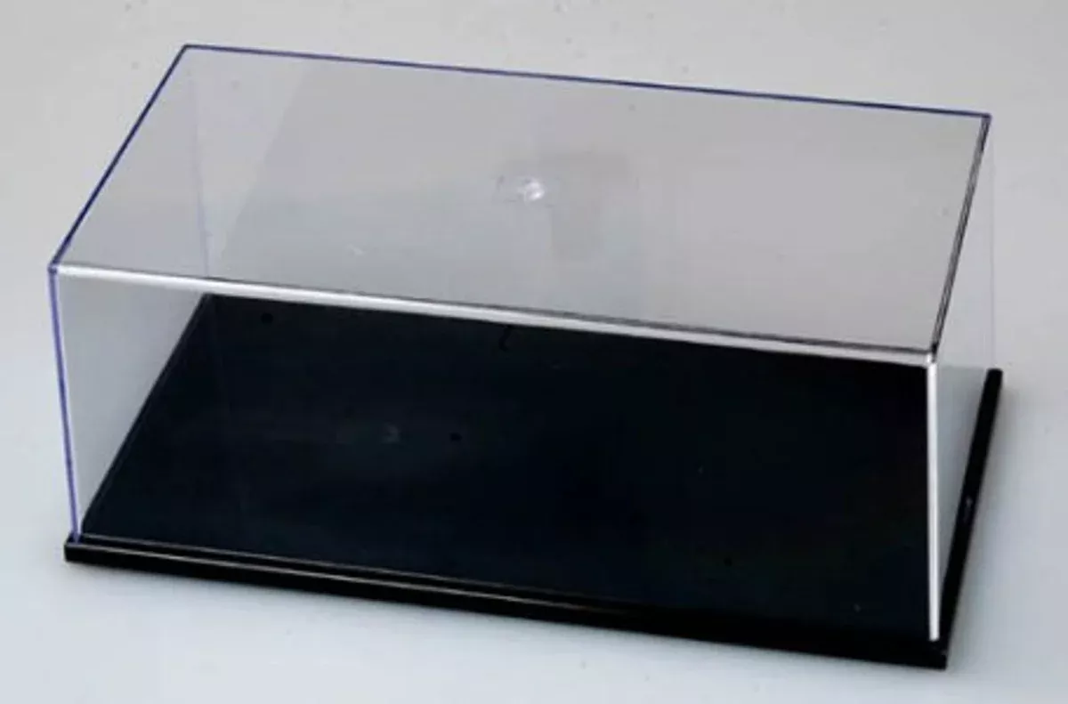 Trumpeter Scale Models 9814 Display Case with Black Base for 1/72 Military or 1/18 Vehicles (325x165x125mm)