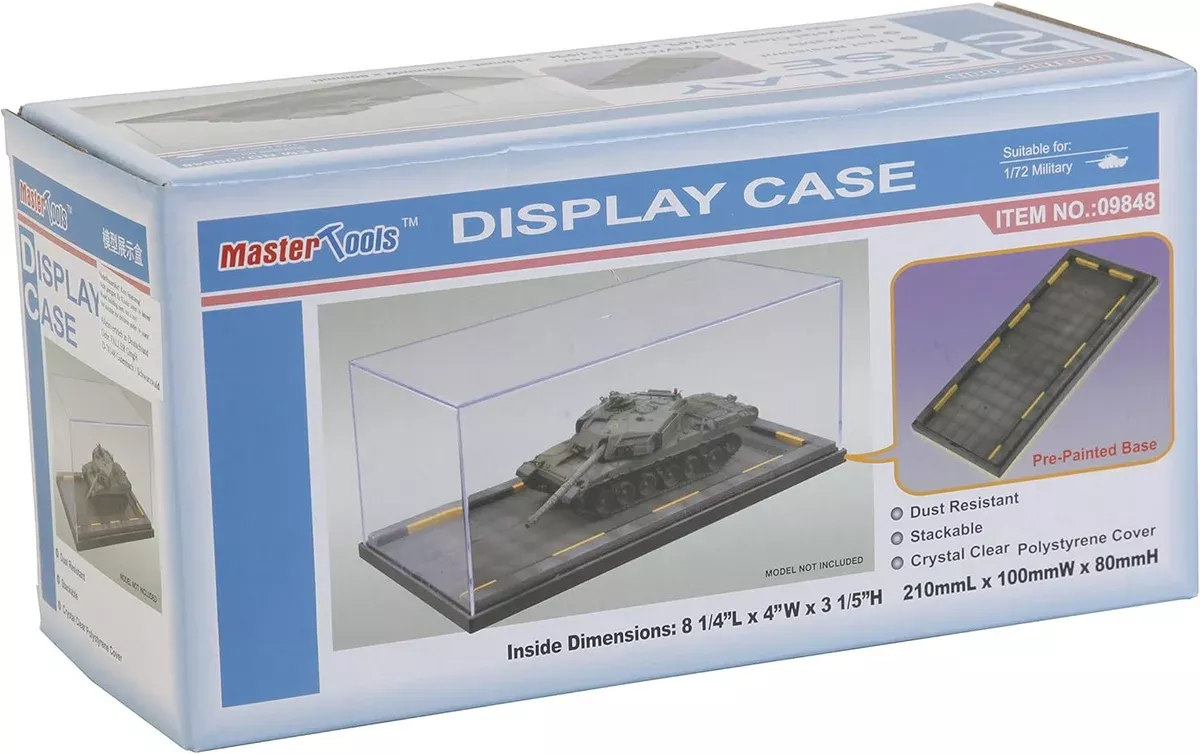 Trumpeter Scale Models 9848 Show Case for 1/72 Military 210x100x80mm