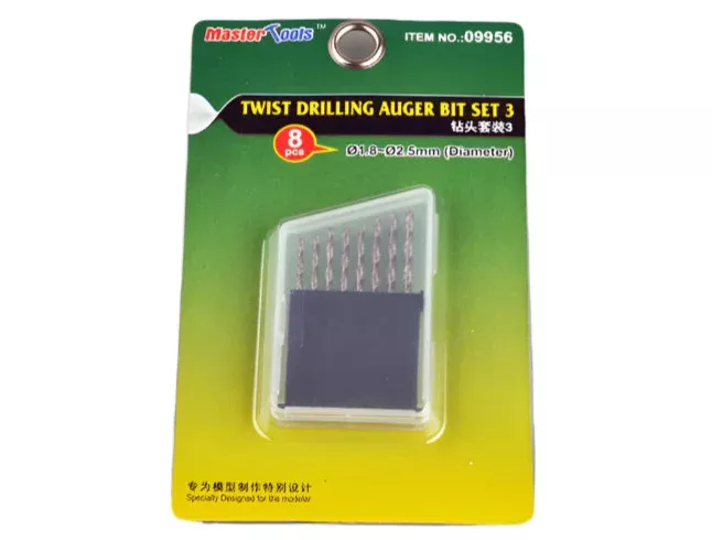 Trumpeter Scale Models 9956 Twist Drilling Auger Bit Set 3