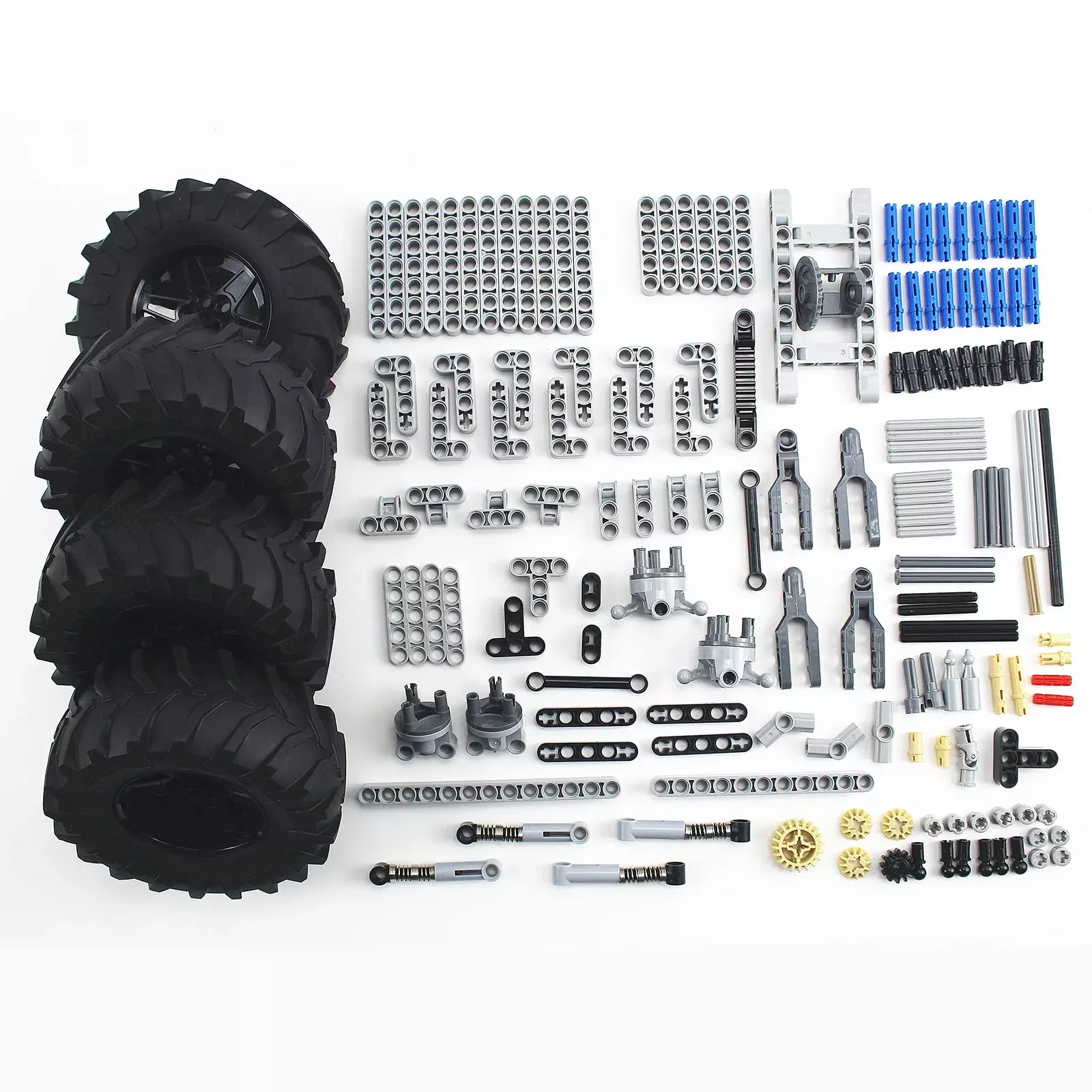 Ttlyhek Technics Parts Vehicles Suspension System With Tire 107X44 Tec