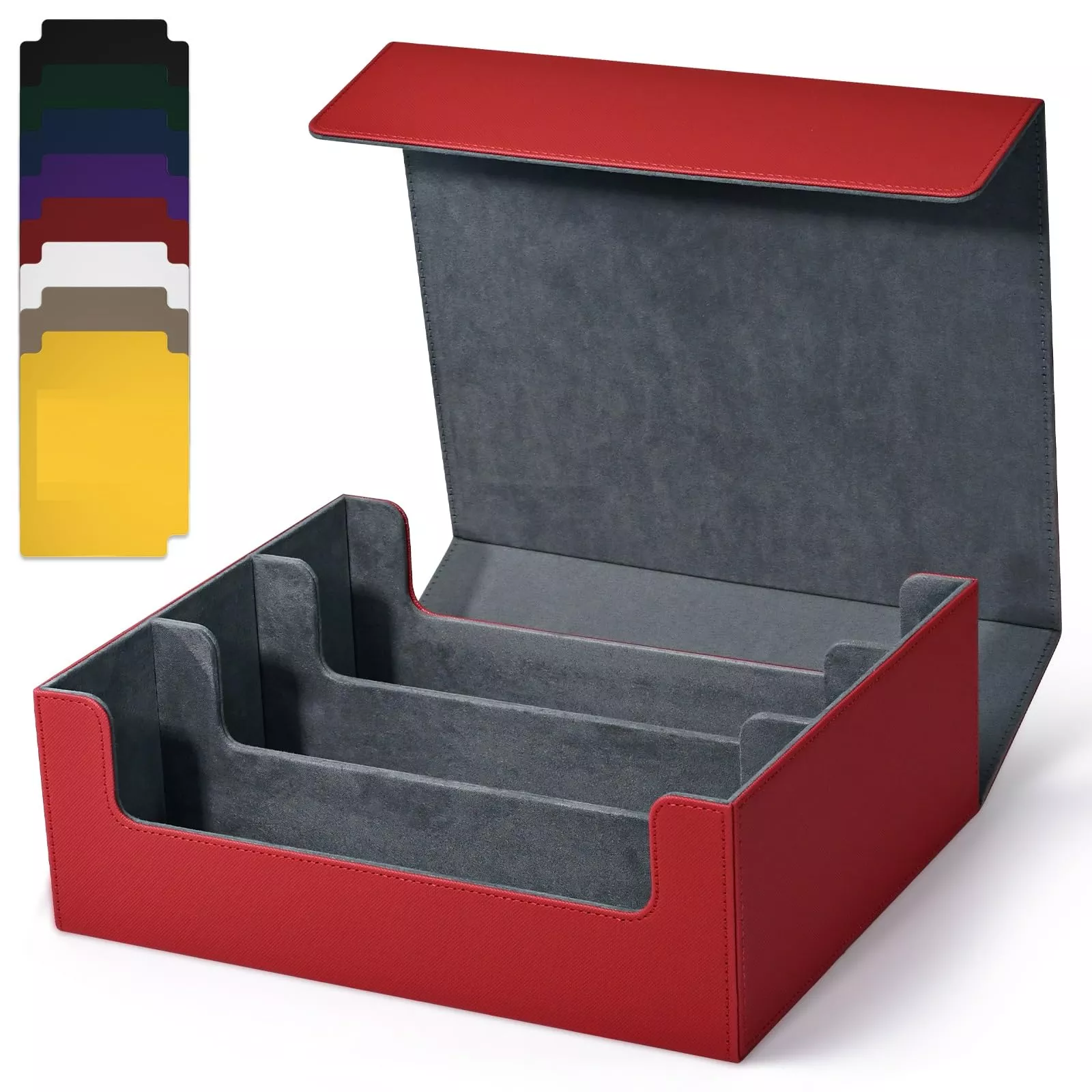 Uaono Card Storage Box For Trading Cards, Premium Card Deck Case Holds
