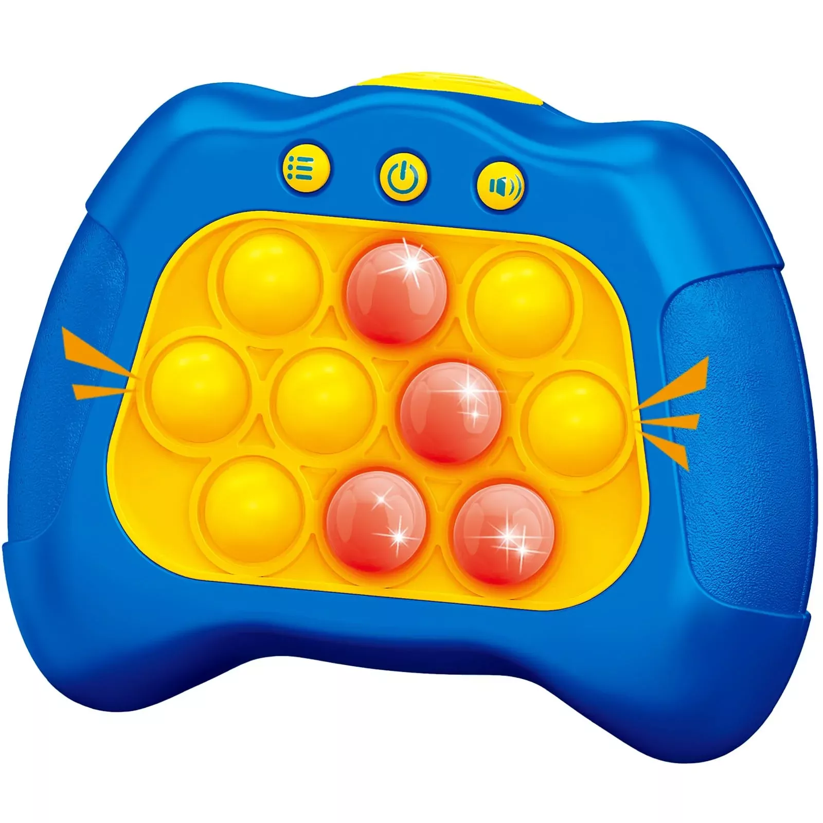 UMQYYMKO Pop Push Game Fidget Toy for Kids, Blue, Small,