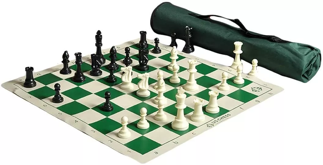 Us Chess Quiver Chess Set Combo (Green)