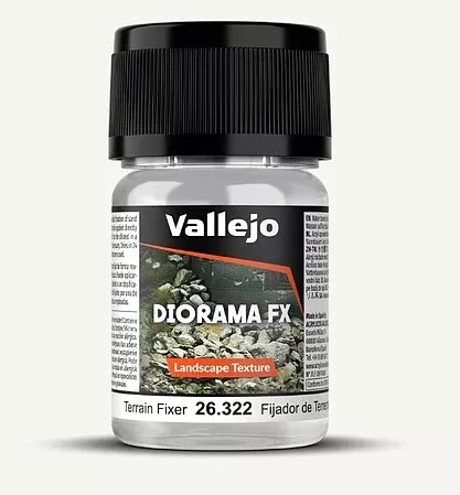 Vallejo 26.322 Diorama FX Terrain Fixer for Landscape Texture 35ml Bottle