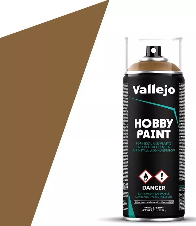 Vallejo 28.014 Fantasy Color Leather Brown 400ml Spray