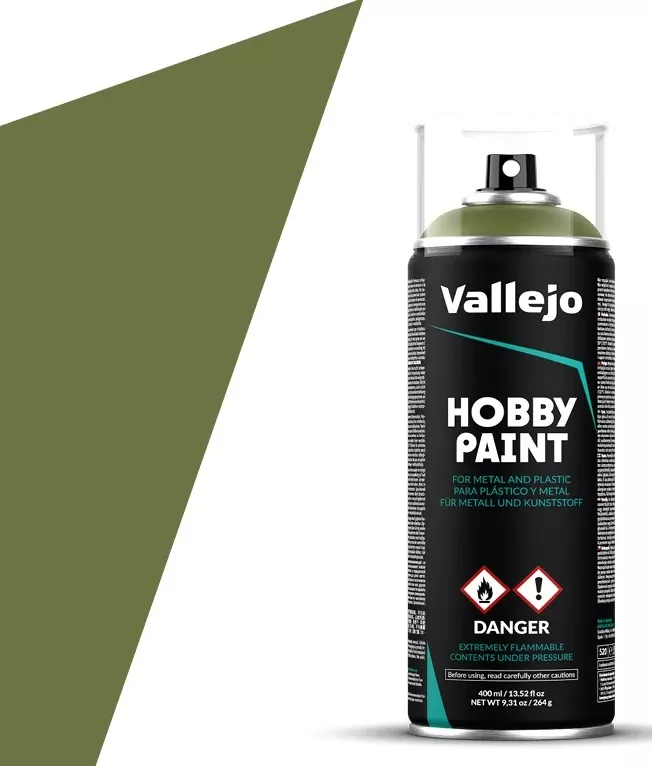 Vallejo 28.027 Fantasy Color Goblin Green 400ml Spray