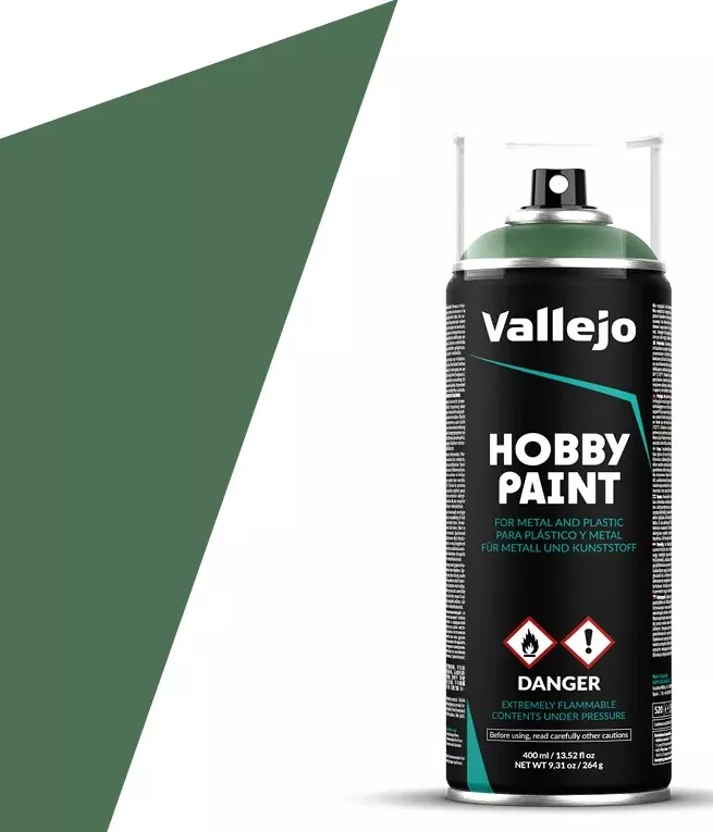 Vallejo 28.028 Fantasy Color Sick Green 400ml Spray