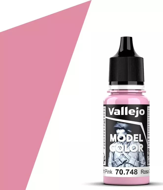 Vallejo 70.748 Light Pink Model Color 17ml Bottle