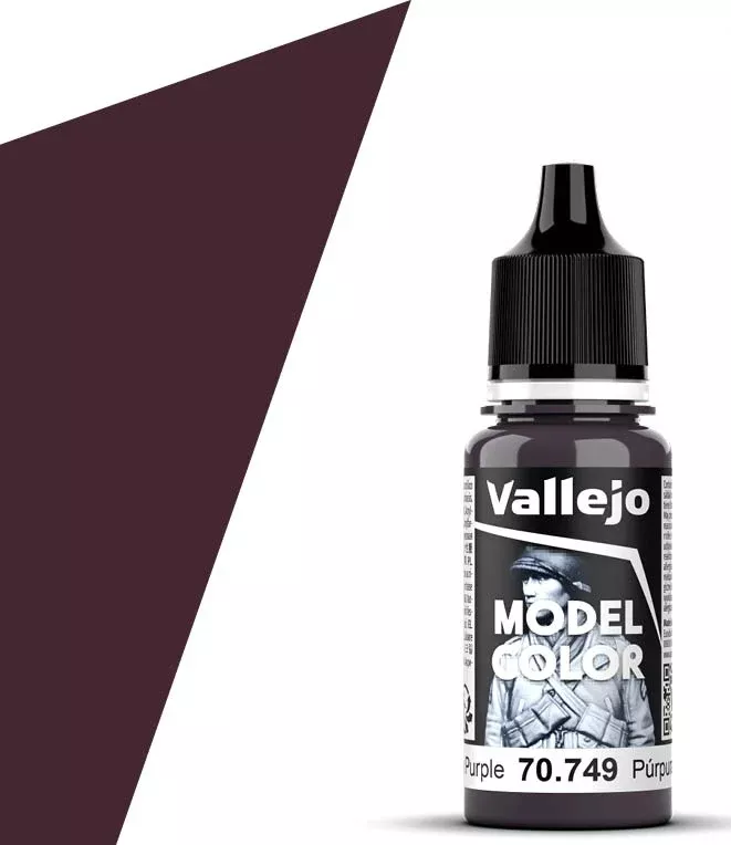 Vallejo 70.749 Dark Purple Model Color 17ml Bottle