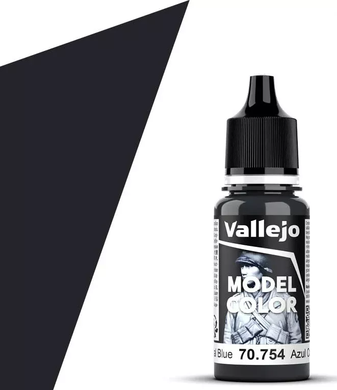 Vallejo 70.754 Continental Blue Model Color 17ml Bottle