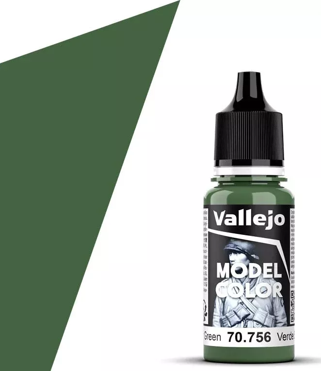 Vallejo 70.756 Splinter Green Model Color 17ml Bottle