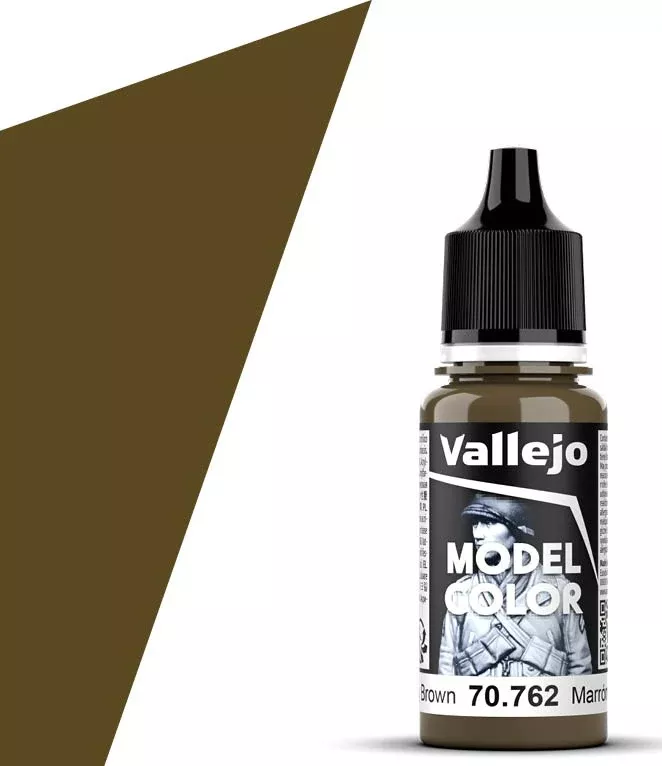 Vallejo 70.762 Grey Brown Model Color 17ml Bottle