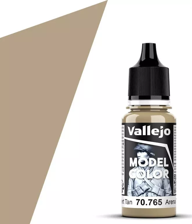Vallejo 70.765 Desert Tan Model Color 17ml Bottle