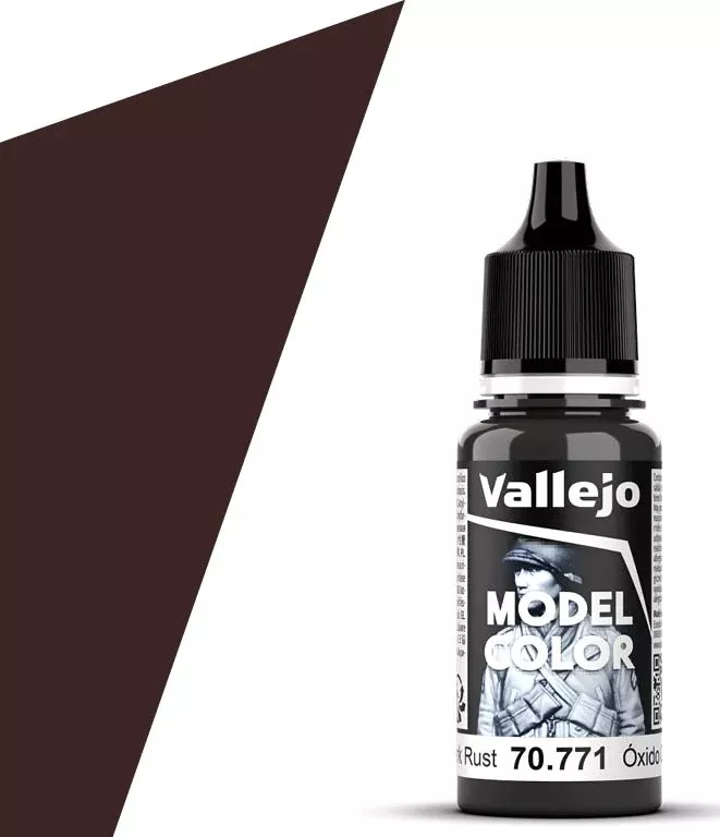 Vallejo 70.771 Dark Rust Model Color 17ml Bottle