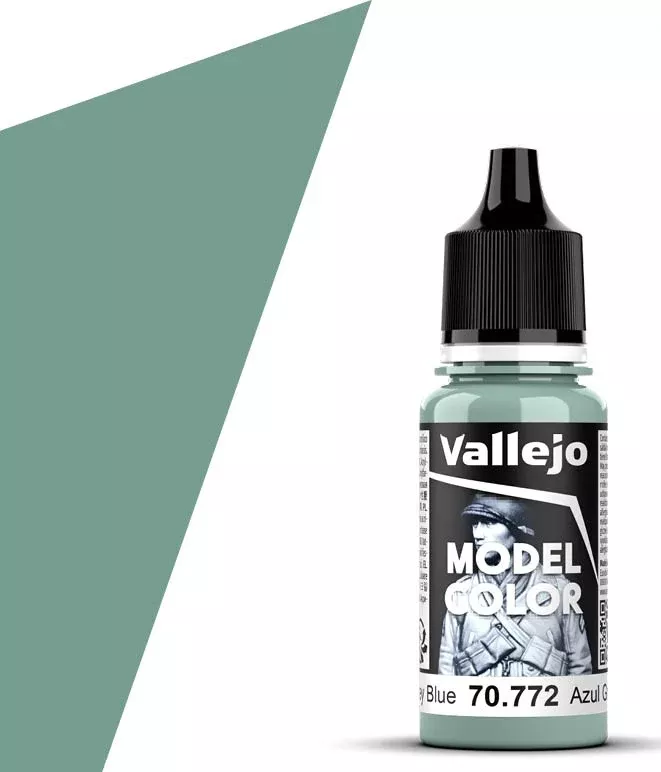 Vallejo 70.772 Medium Grey Model Color 17ml Bottle