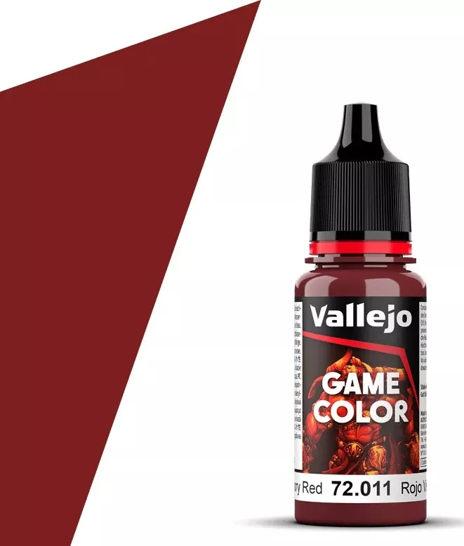 Vallejo 72.011 Game Color Gory Red 18ml