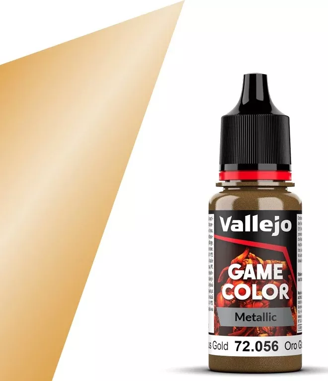 Vallejo 72.056 Game Color Metallic Glorious Gold 18ml