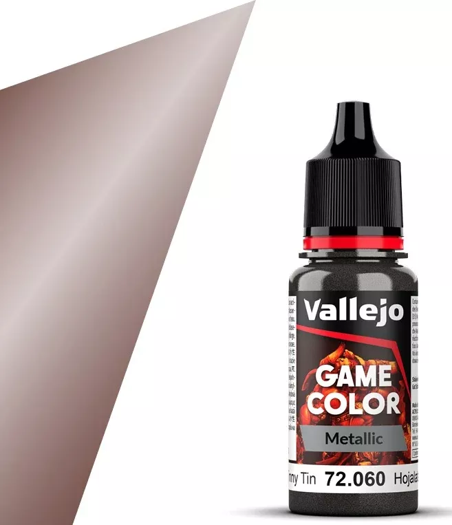 Vallejo 72.060 Game Color Metallic Tinny Tin 18ml