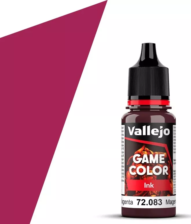 Vallejo 72.083 Game Color Magenta Ink 18ml
