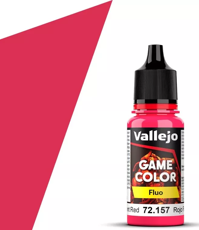 Vallejo 72.157 Game Color Fluorescent Red 18ml